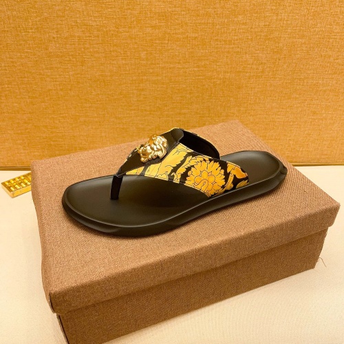 Replica Versace Slippers For Men #1003256 $52.00 USD for Wholesale