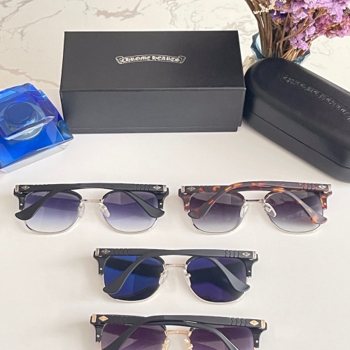 Replica Chrome Hearts AAA Quality Sunglasses #1003489 $52.00 USD for Wholesale