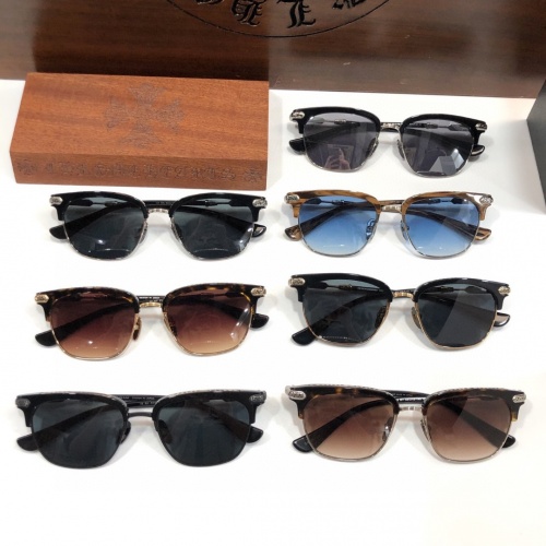 Replica Chrome Hearts AAA Quality Sunglasses #1003505 $72.00 USD for Wholesale