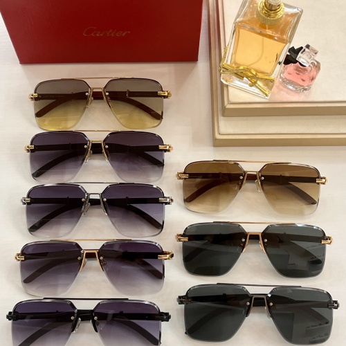 Replica Cartier AAA Quality Sunglassess #1003518 $56.00 USD for Wholesale