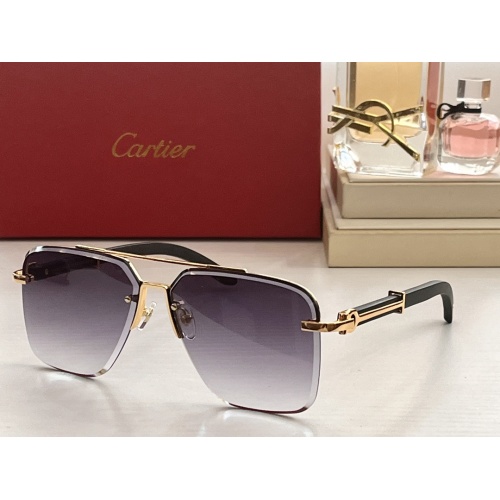 Cartier AAA Quality Sunglassess #1003520 $56.00 USD, Wholesale Replica Cartier AAA Quality Sunglassess