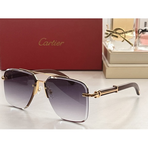 Cartier AAA Quality Sunglassess #1003521