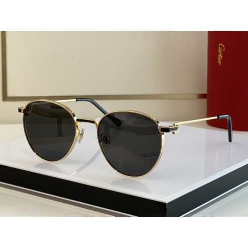 Cartier AAA Quality Sunglassess #1003526 $68.00 USD, Wholesale Replica Cartier AAA Quality Sunglassess