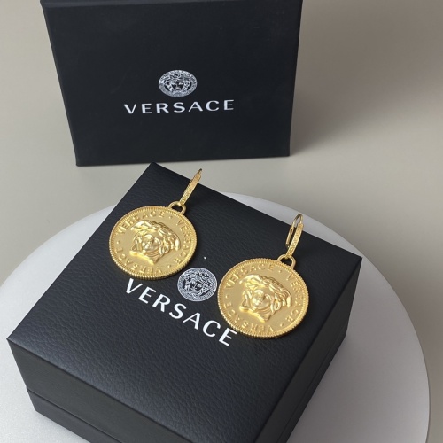 Replica Versace Earrings For Women #1003698 $34.00 USD for Wholesale