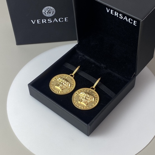 Replica Versace Earrings For Women #1003698 $34.00 USD for Wholesale