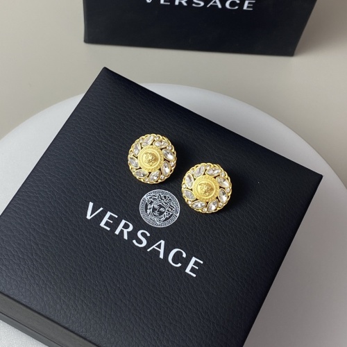 Replica Versace Earrings For Women #1003699 $34.00 USD for Wholesale
