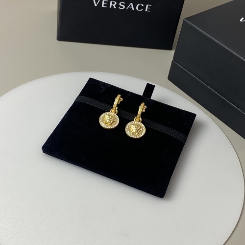 Replica Versace Earrings For Women #1003700 $34.00 USD for Wholesale