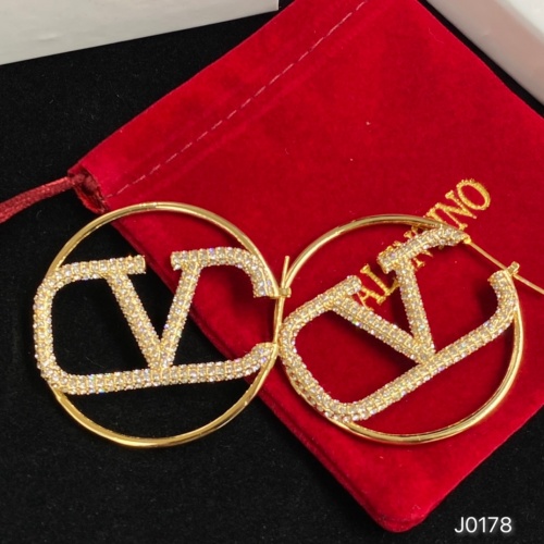 Replica Valentino Earrings For Women #1003940 $40.00 USD for Wholesale