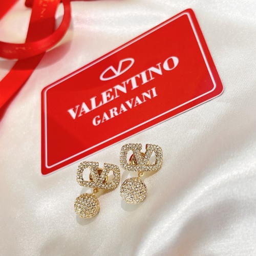 Replica Valentino Earrings For Women #1003947 $39.00 USD for Wholesale