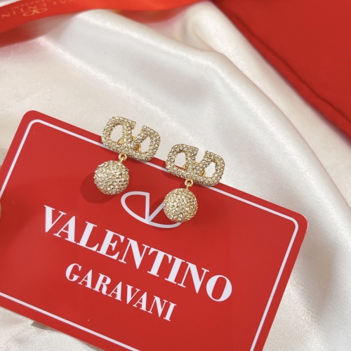 Replica Valentino Earrings For Women #1003947 $39.00 USD for Wholesale