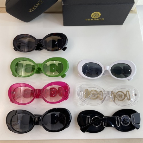 Replica Versace AAA Quality Sunglasses #1004097 $60.00 USD for Wholesale