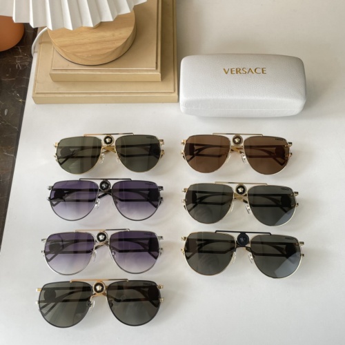 Replica Versace AAA Quality Sunglasses #1004111 $60.00 USD for Wholesale