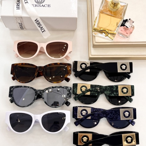 Replica Versace AAA Quality Sunglasses #1004121 $60.00 USD for Wholesale