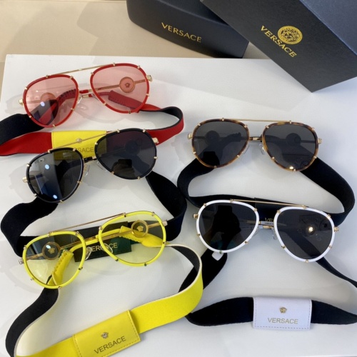 Replica Versace AAA Quality Sunglasses #1004151 $80.00 USD for Wholesale