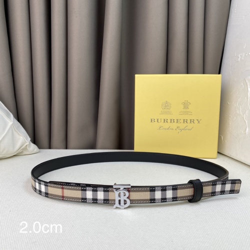 Replica Burberry AAA Quality Belts For Women #1004327 $48.00 USD for Wholesale