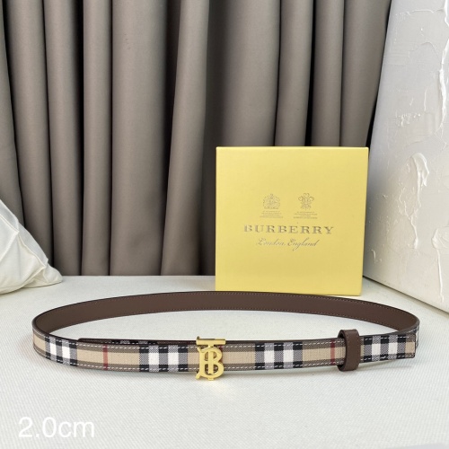 Replica Burberry AAA Quality Belts For Women #1004329 $48.00 USD for Wholesale