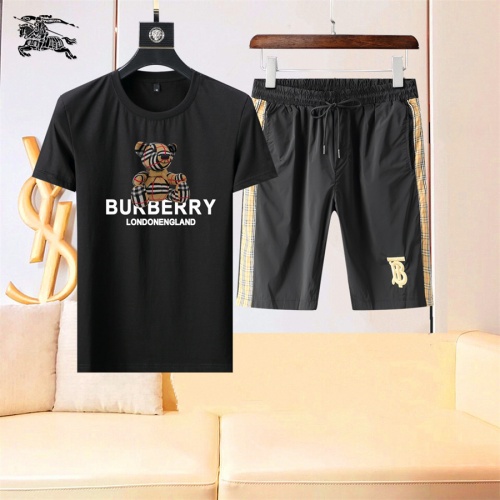 Burberry Tracksuits Short Sleeved For Men #1004472