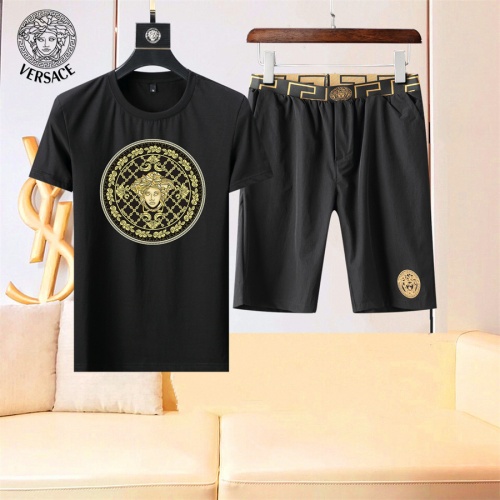 Versace Tracksuits Short Sleeved For Men #1004478 $48.00 USD, Wholesale Replica Versace Tracksuits