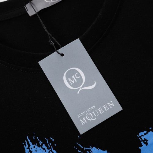 Replica Alexander McQueen T-shirts Short Sleeved For Unisex #1004499 $25.00 USD for Wholesale