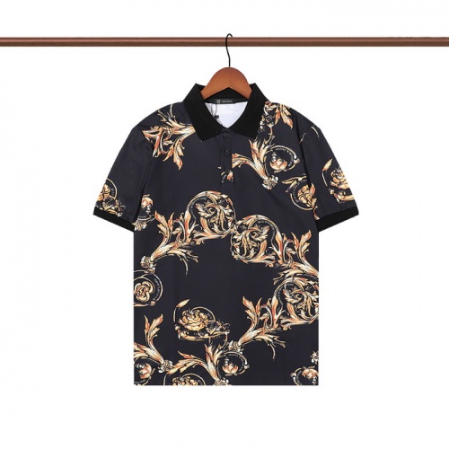 Versace T-Shirts Short Sleeved For Men #1004540 $27.00 USD, Wholesale Replica Versace T-Shirts