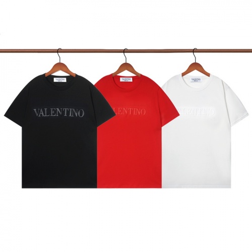 Replica Valentino T-Shirts Short Sleeved For Unisex #1004541 $27.00 USD for Wholesale