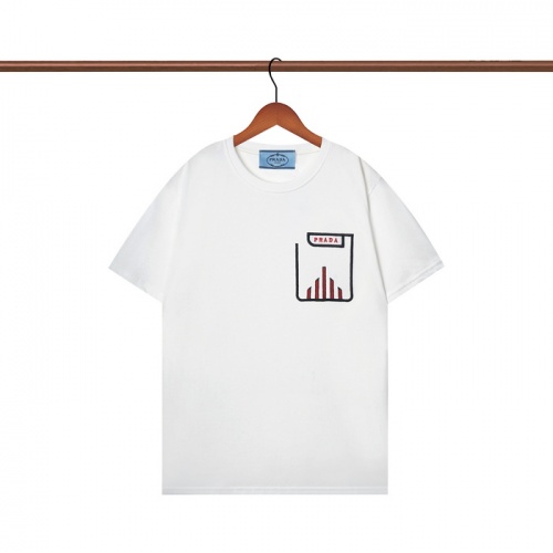 Prada T-Shirts Short Sleeved For Unisex #1004583