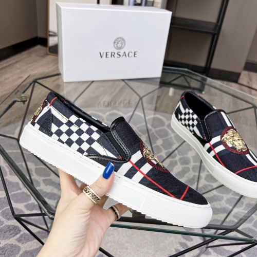 Replica Versace Casual Shoes For Men #1004800 $68.00 USD for Wholesale