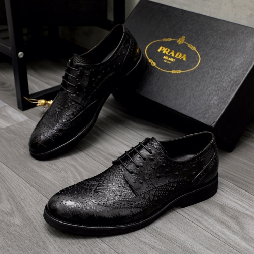 Prada Leather Shoes For Men #1004839
