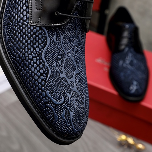Replica Salvatore Ferragamo Leather Shoes For Men #1004872 $82.00 USD for Wholesale
