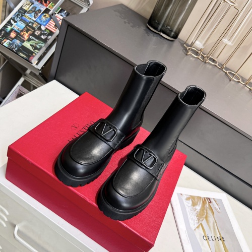 Replica Valentino Boots For Women #1005016 $102.00 USD for Wholesale