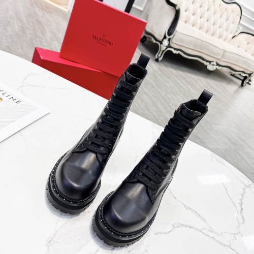 Replica Valentino Boots For Women #1005081 $102.00 USD for Wholesale