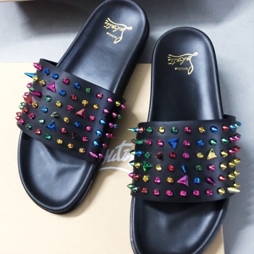 Replica Christian Louboutin CL Slippers For Men #1005367 $68.00 USD for Wholesale