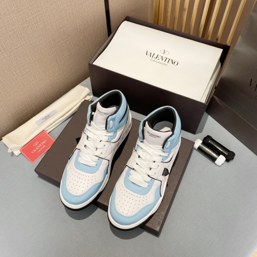 Replica Valentino High Tops Shoes For Women #1005530 $128.00 USD for Wholesale