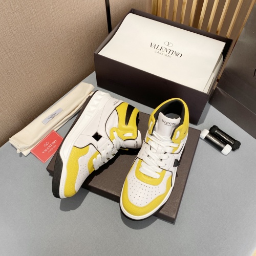 Replica Valentino High Tops Shoes For Men #1005531 $128.00 USD for Wholesale