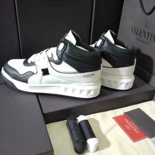 Replica Valentino High Tops Shoes For Men #1005533 $128.00 USD for Wholesale