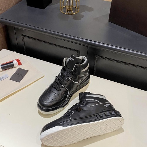 Replica Valentino High Tops Shoes For Men #1005535 $128.00 USD for Wholesale