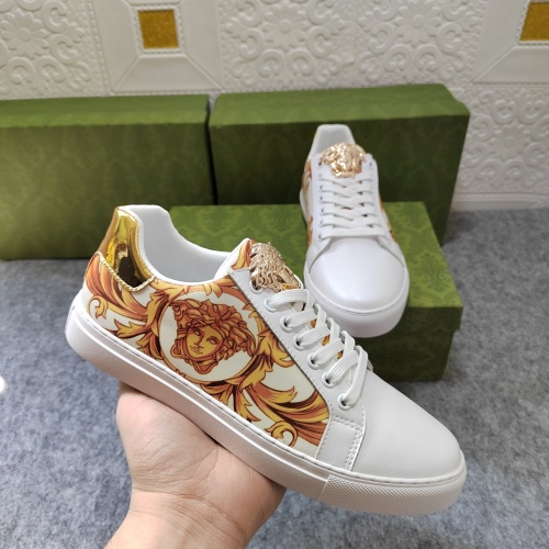 Replica Versace Casual Shoes For Men #1005561 $72.00 USD for Wholesale