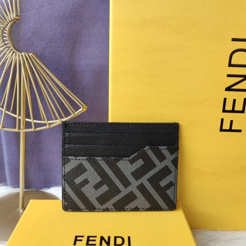 Replica Fendi AAA Quality Card Case For Women #1005646 $41.00 USD for Wholesale