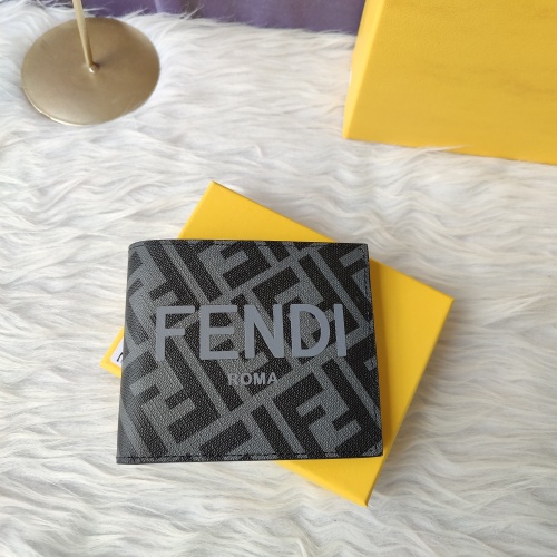Replica Fendi AAA Quality Wallet For Women #1005651 $52.00 USD for Wholesale