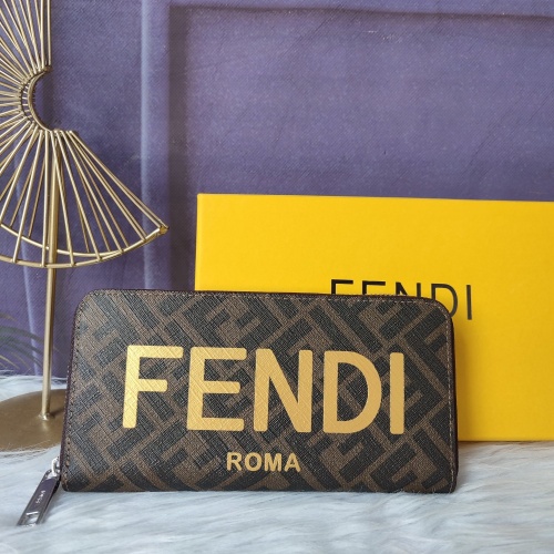 Fendi AAA Quality Wallet For Women #1005655 $56.00 USD, Wholesale Replica Fendi AAA+ Quality Wallet