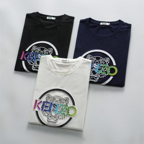 Replica Kenzo T-Shirts Short Sleeved For Men #1005666 $23.00 USD for Wholesale
