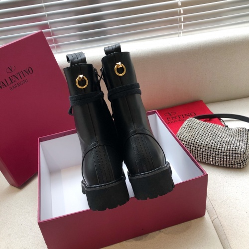 Replica Valentino Boots For Women #1005696 $105.00 USD for Wholesale