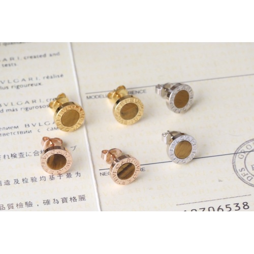 Replica Bvlgari Earrings For Women #1005794 $27.00 USD for Wholesale