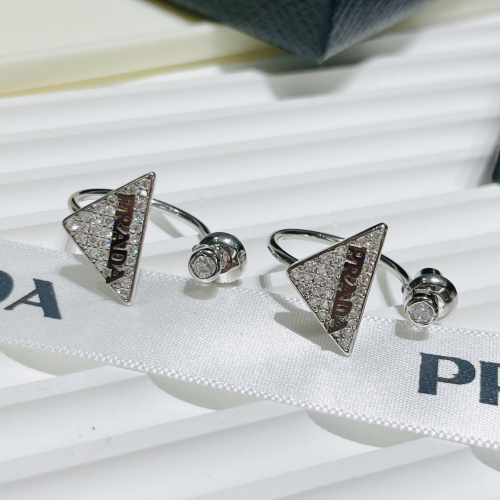 Prada Earrings For Women #1005987 $32.00 USD, Wholesale Replica Prada Earrings