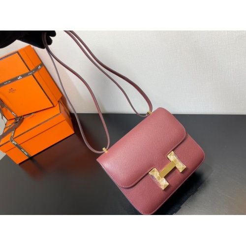 Replica Hermes AAA Quality Messenger Bags For Women #1005989 $363.64 USD for Wholesale