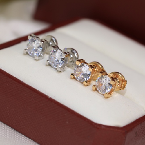 Replica Cartier Earrings For Women #1006070 $39.00 USD for Wholesale