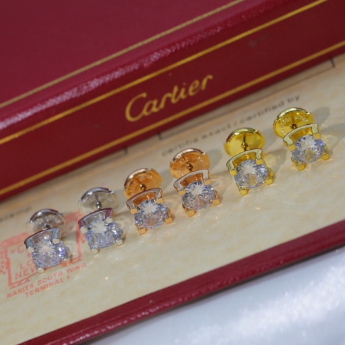 Replica Cartier Earrings For Women #1006070 $39.00 USD for Wholesale