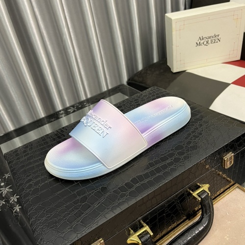 Replica Alexander McQueen Slippers For Women #995860 $56.00 USD for Wholesale
