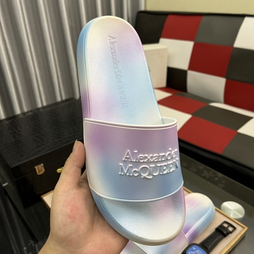 Replica Alexander McQueen Slippers For Women #995860 $56.00 USD for Wholesale