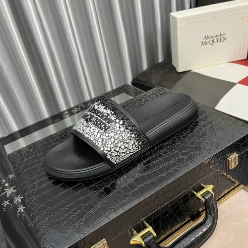 Replica Alexander McQueen Slippers For Women #995866 $64.00 USD for Wholesale